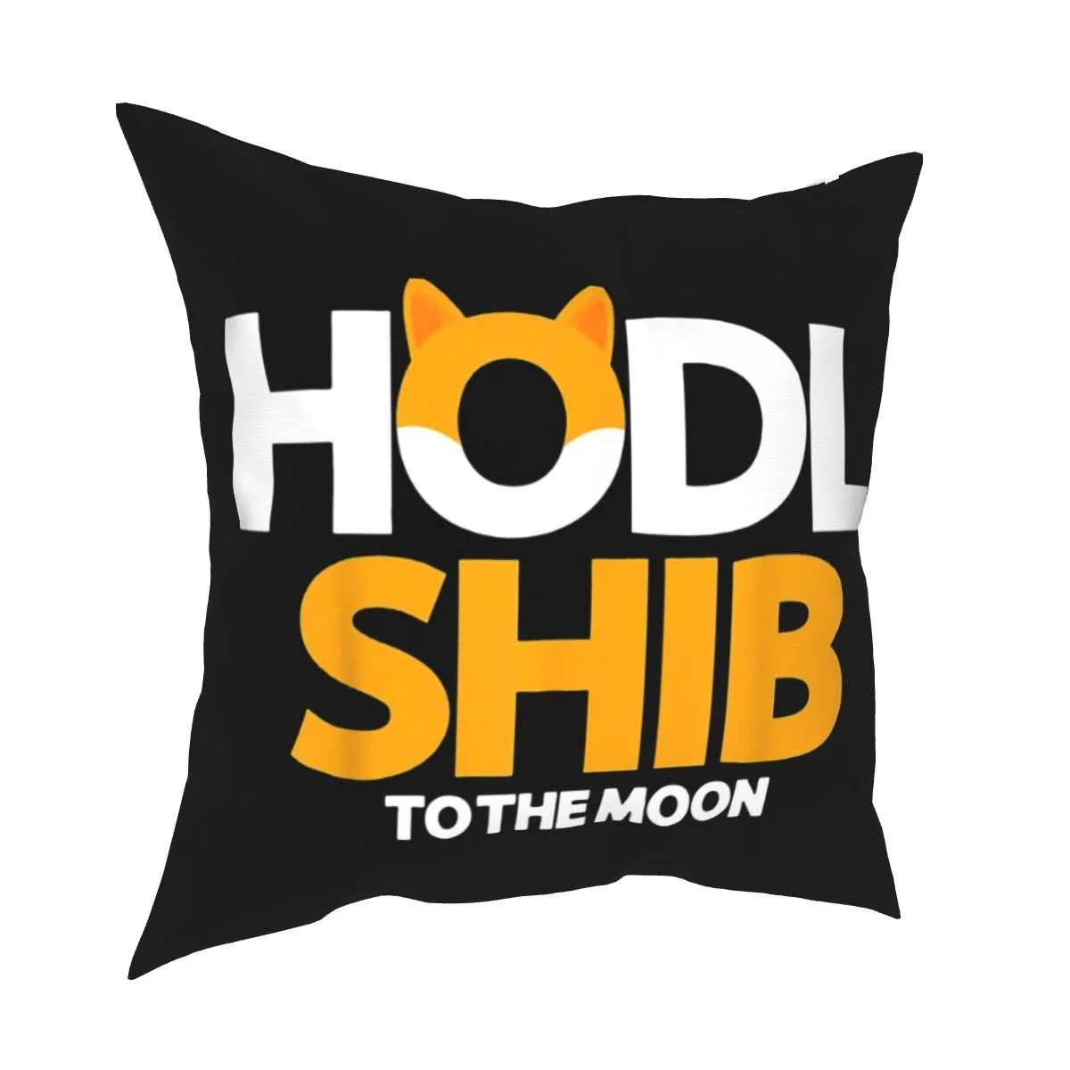 Dogecoin Shiba Inu Coin Hodl Shib Gift Pillow Case Soft Polyester Cushion Cover Decorative Home Zippered 45x45cm Funda Cojin | Дом и сад