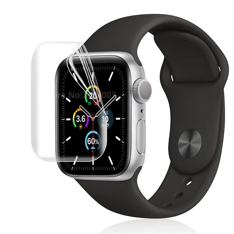 9D полноэкранная пленка для iWatch 5 Гидрогелевая Защитное стекло Apple Watch 1 2 3 4