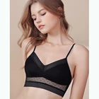 Бюстгальтер женский U-образный, ультратонкий, с низкой спиной, сетчатый, в горошек, 2021