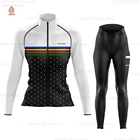 Женские вело-Джерси Raudax 2021, зимняя флисовая одежда для езды на велосипеде, женская одежда, брюки для езды на горном велосипеде, комплекты велосипедных Джерси, велосипедный костюм
