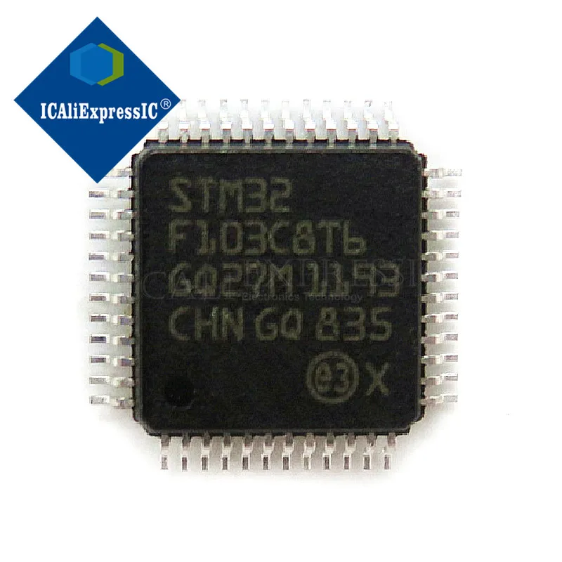 

1 шт. STM32F103C8T6 STM32F103RFT6 STM32F103RGT6 STM32F105RBT6 STM32F105RCT6 STM32F103CBT6 QFP Новый и оригинальный IC