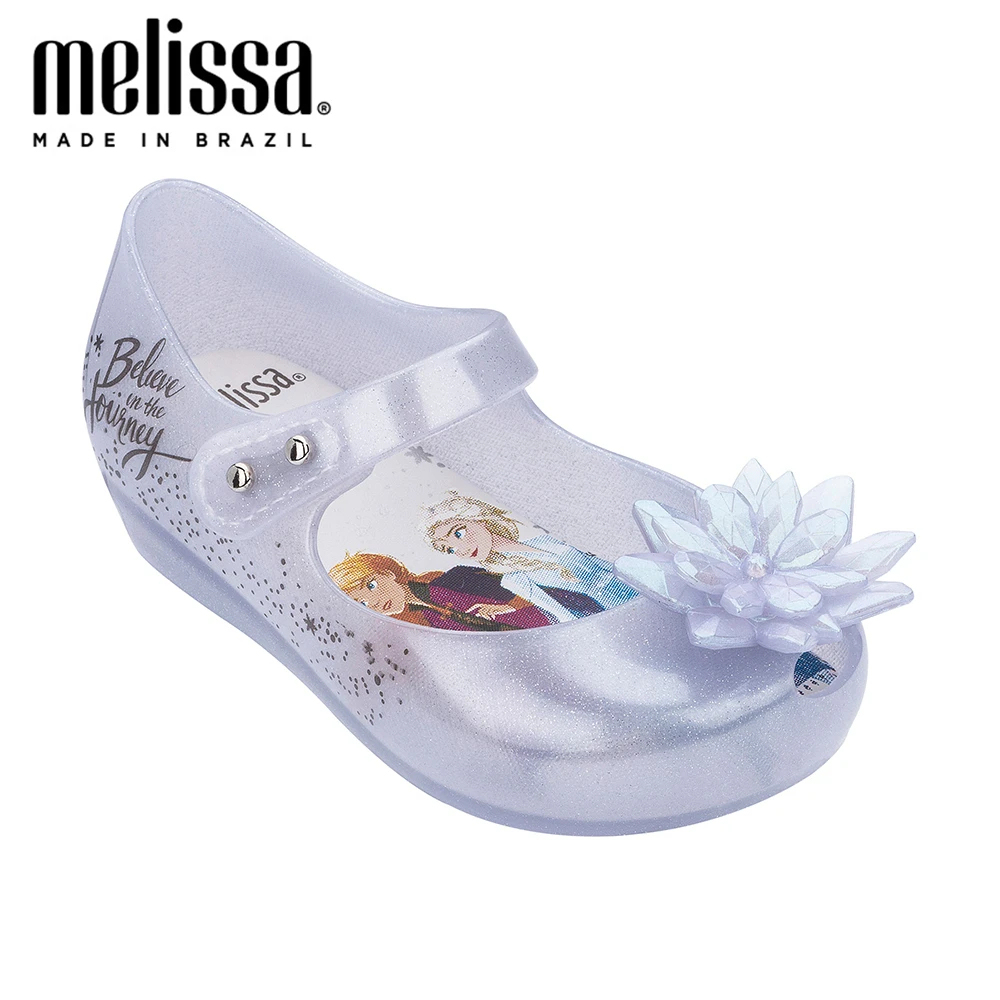 Мини Melissa 2020 зимние сандалии принцессы детские дышащие мягкие пляжные тапочки