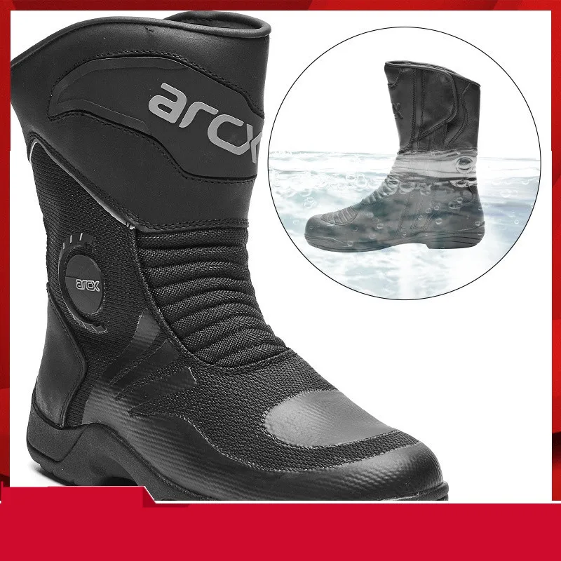 ARCX yakushi велосипедная обувь мужские мотоциклетные сапоги для езды мотоциклетная