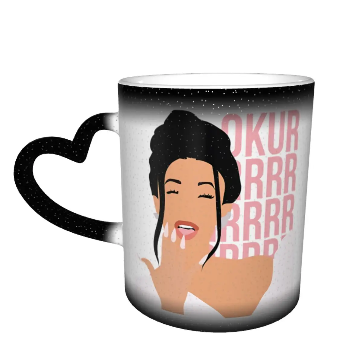 

Cardi B Mug That Changes Color Cheap Mug Cool Ceramic Cappuccino Cups