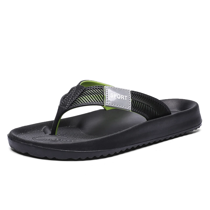 Шлепанцы мужские Нескользящие водонепроницаемые для пляжа Эва летняя обувь 2020 |