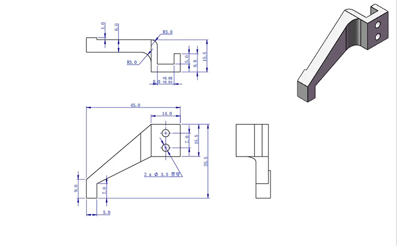 

Mask Machine Accessories Ear Length 45 Finger Clip Children's Ear Clip 45mm Finger Clip
