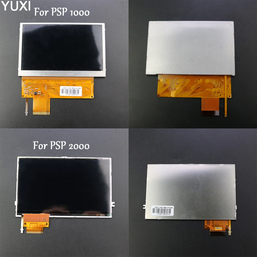 5pcs Brand New LCD Screen Display for  PSP 1000 2000 LCD Display Screen for psp fat phat no dead fixel Replacement Parts