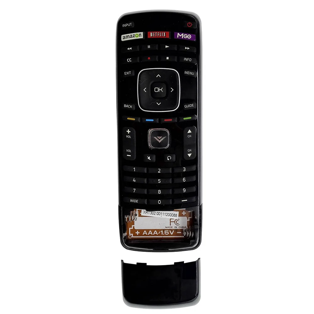 Новый заменить XRT302 клавиатура Qwerty Управление подходит для Vizio светодиодный HDTV