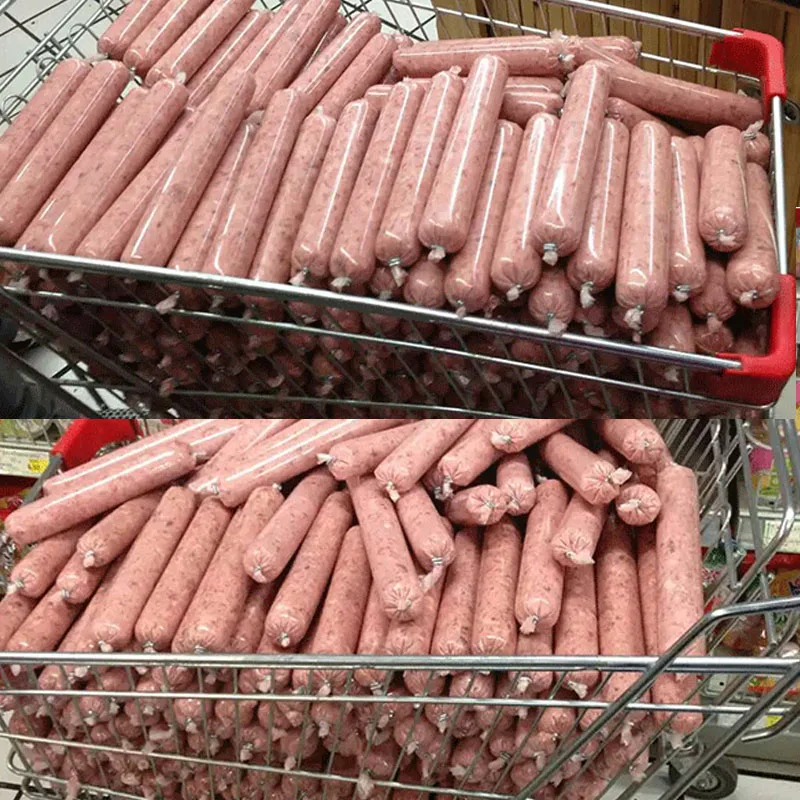 Оболочка для сосисок пищевого класса ширина 5 см x 5/25 метра оболочка изготовления