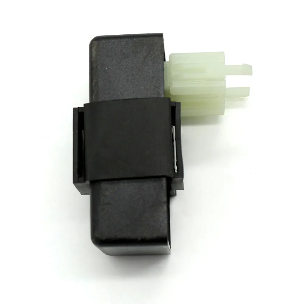 6 Терминал черного Пластик мотоцикл электронный воспламенитель зажигания для CG125