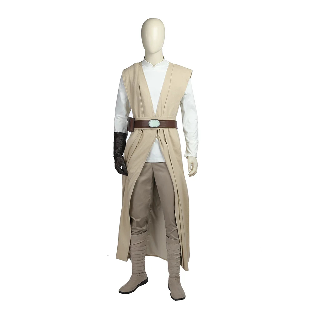 

Hot Star Wars 8 The Last Jedi Cosplay Luke Skywalker Cosplay Costume Halloween Carnival Party Outfit Costume Custom Made
