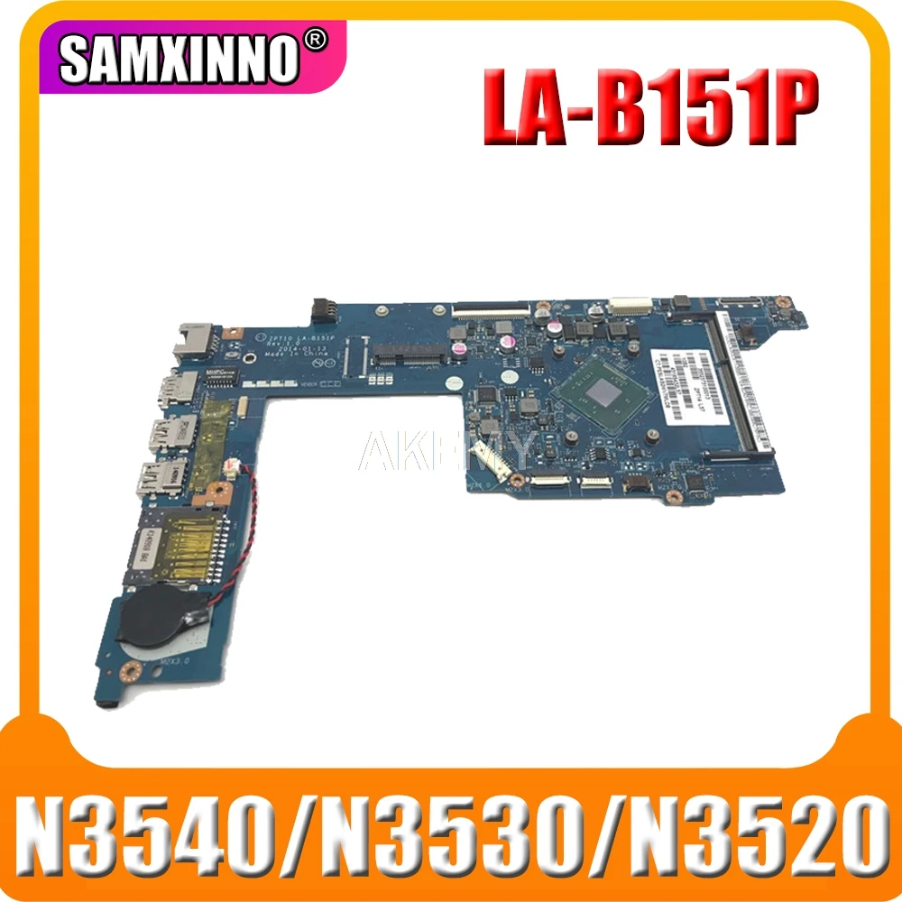 Материнская плата для ноутбука 755724 501 001 For HP pavilion 11 n x360 series LA B151P w/ CPU N3540/N3530/N3520 = 4