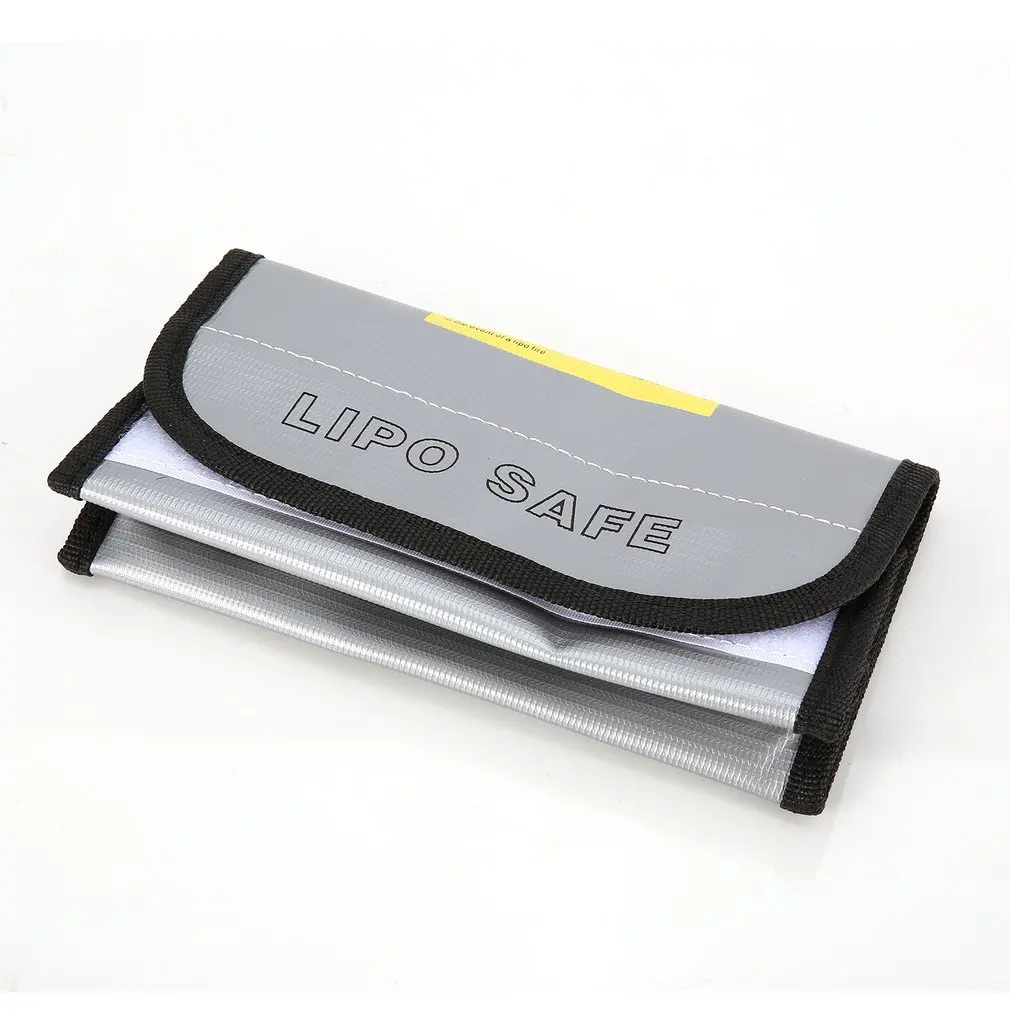 Огнеупорная сумка для аккумулятора LiPo безопасная Защитная зарядки мешок