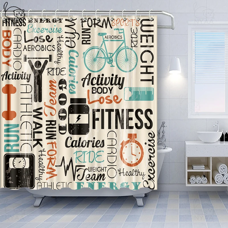 Занавеска для душа Vixm стилизованная вручную штора в горошек с вдохноввающей