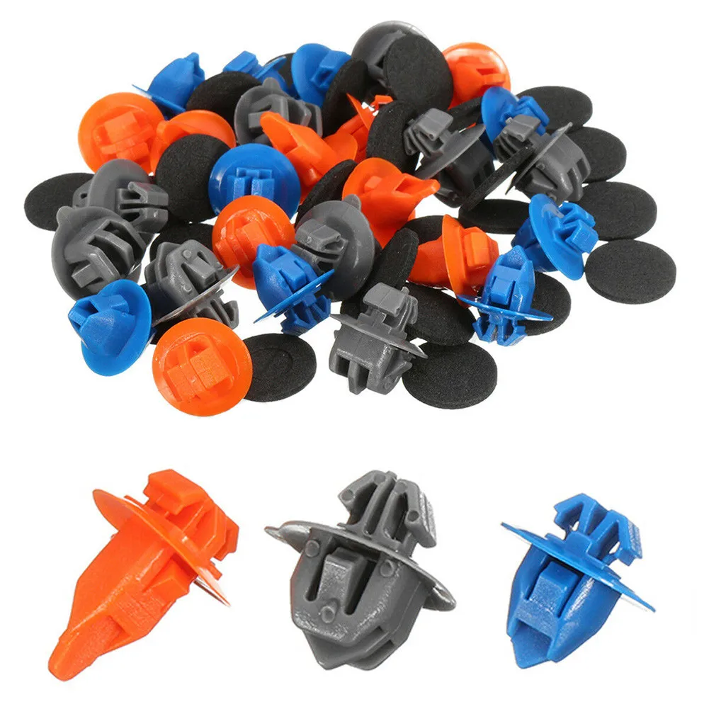 

3 типа молдинг ремонт клипсы шайбы молдинг защита от пыли Передняя панель клипса