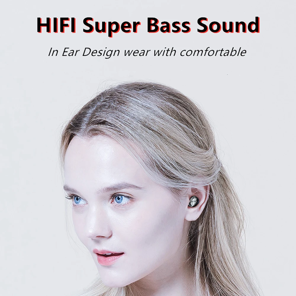 B9 наушники Tws Беспроводной Bluetooth 5 0 8D Hi-Fi стерео Бас Headest с светодиодный Дисплей