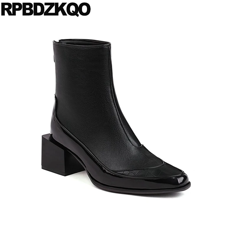 Женские джинсы со змеиным принтом красные водонепроницаемые туфли на высоком