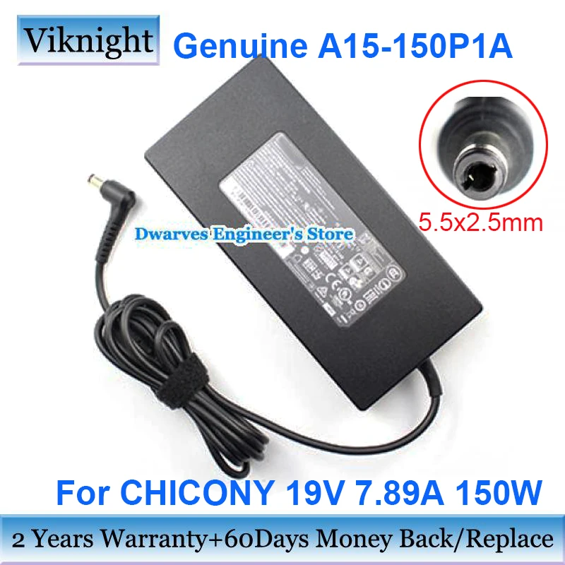 Оригинальный адаптер переменного тока A15-150P1A A150A010L CHICONY 19V 7.89A 150w зарядное устройство для ноутбука Clevo P655RA P671RA SAGER NP8954