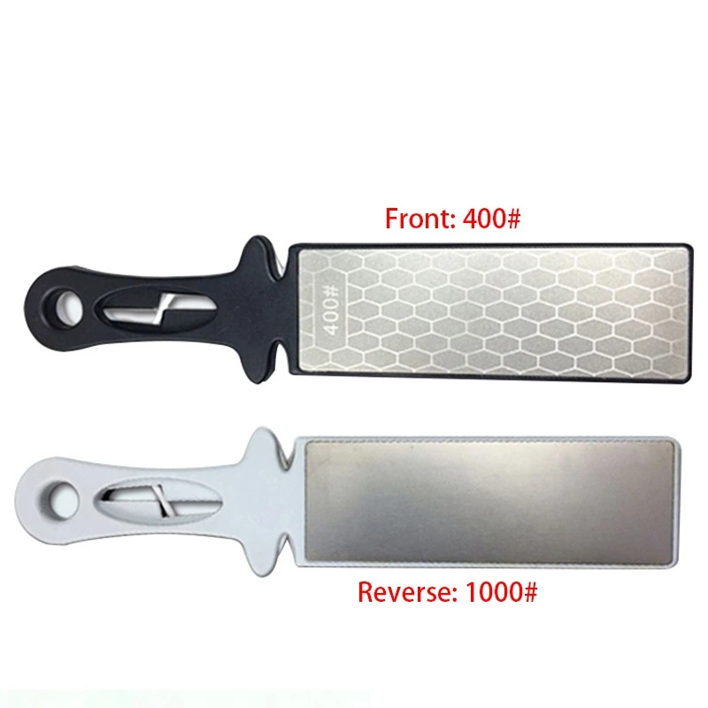 

Diamond Dual Side Whetstone Professional Kitchen Sharpening Grinder Ceramics 400 /1000