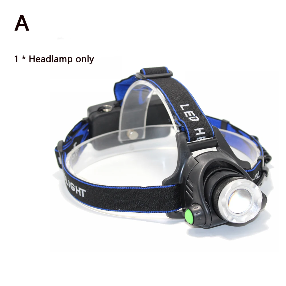 

Налобный фонарь DAOZHIMEI T6/L2 6000 люмен черный