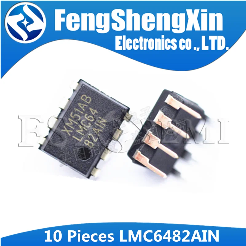 5 шт. lmc6482аin DIP8 LMC6482 DIP 8 LMC64 82аin CMOS Dual Rail To входной и выходной операционный усилитель
