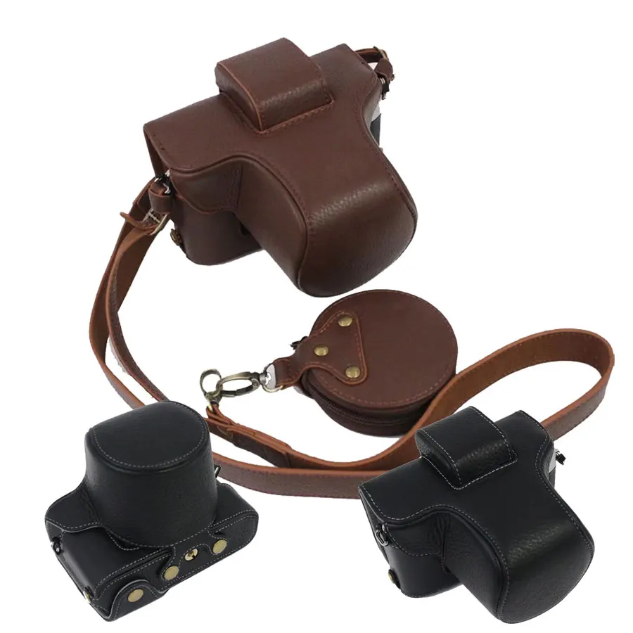 

Чехол для камеры из натуральной кожи для Nikon Zfc ZFC Z-FC С DX 16-50 мм f3.5-6,3 объектив/28 мм f2.8 защитный чехол для объектива