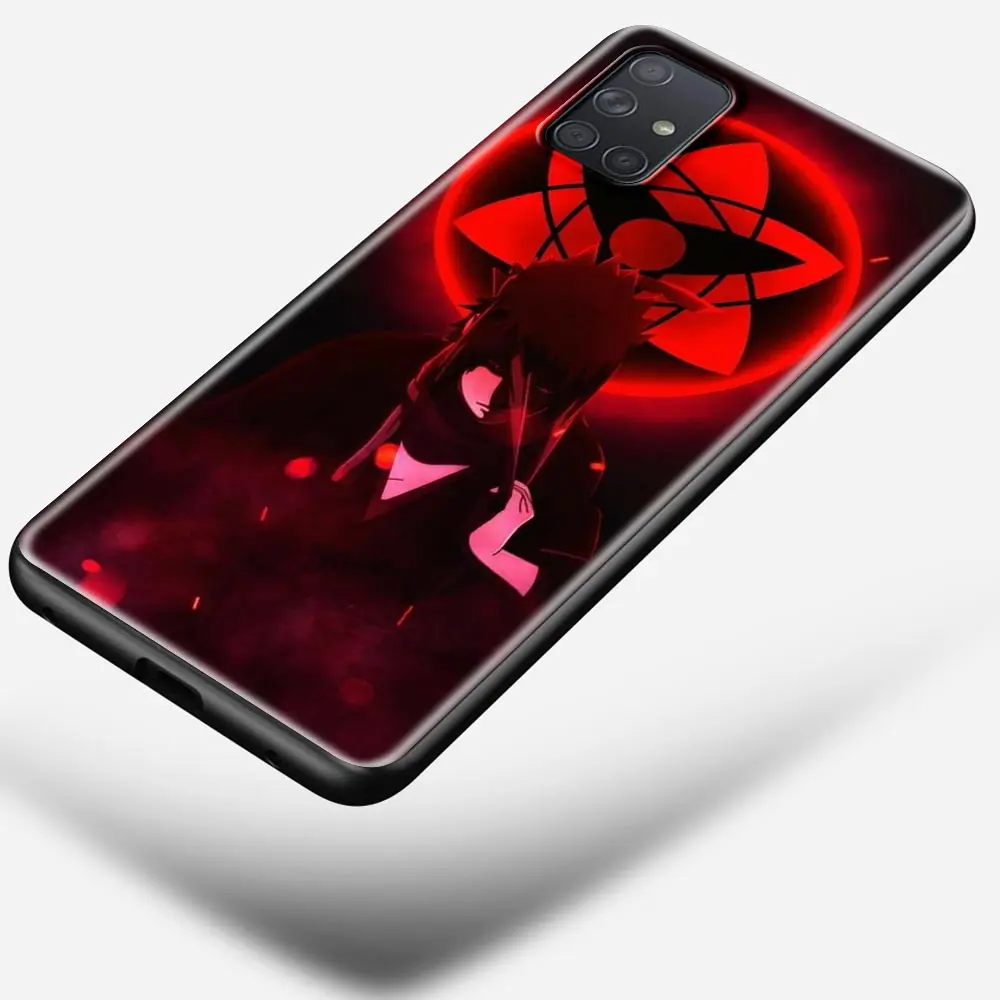 

Luxury Case for Samsung Galaxy A51 A71 5G A50 A70 A11 A21s A31 A41 A42 A91 A01 TPU Soft Black Cover Naruto Uchiha