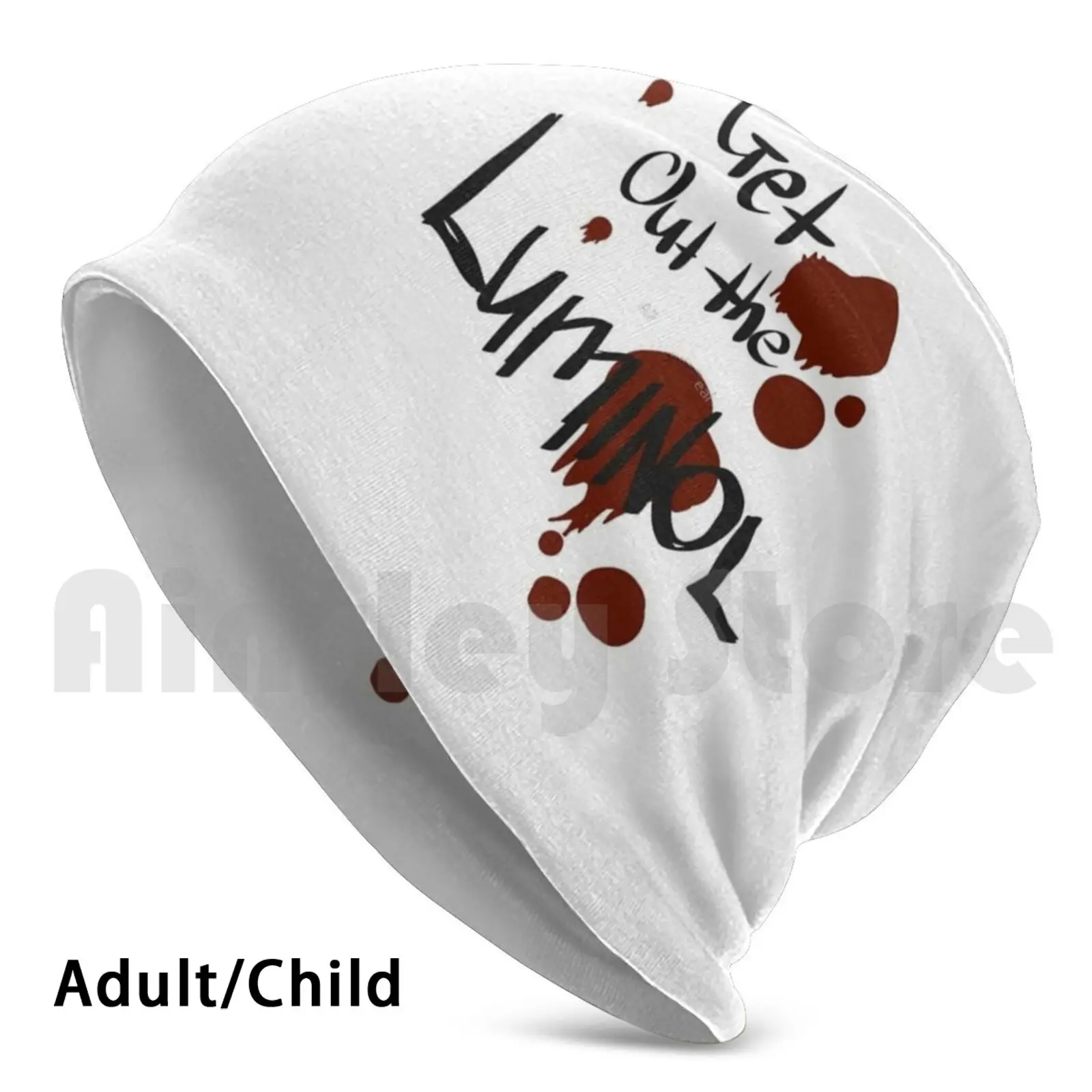 Люминола вязать шапочки шляпа в стиле хип-хоп Тру крайм люминола крови