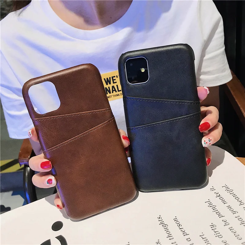 Роскошный чехол из искусственной кожи для iPhone XS MAX X XR 8 7 Plus 6 6S жесткая задняя