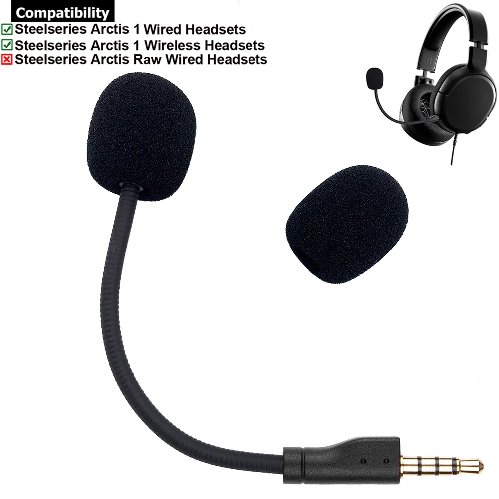 Игровой микрофон OFC сменный разъем Aux 3 5 мм для Steelseries Arctis 1 0 проводная