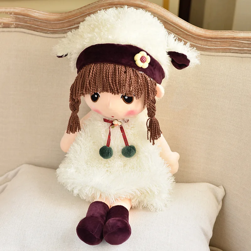 

Princess Cloth Doll Cute Flower Fairy Children's Doll Women's Birthday Gift Plush Toy Girl's Accompany Sleep Modelling Doll