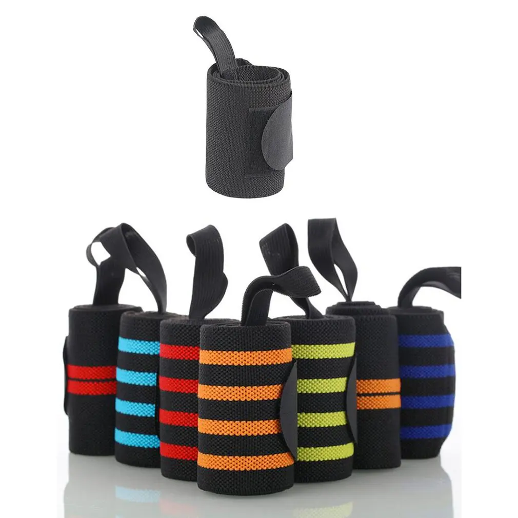 

Comfortable Men Women Padded Wrist Wraps Weight Lifting Training Gym Straps Support Grip Gloves Traning Accessories