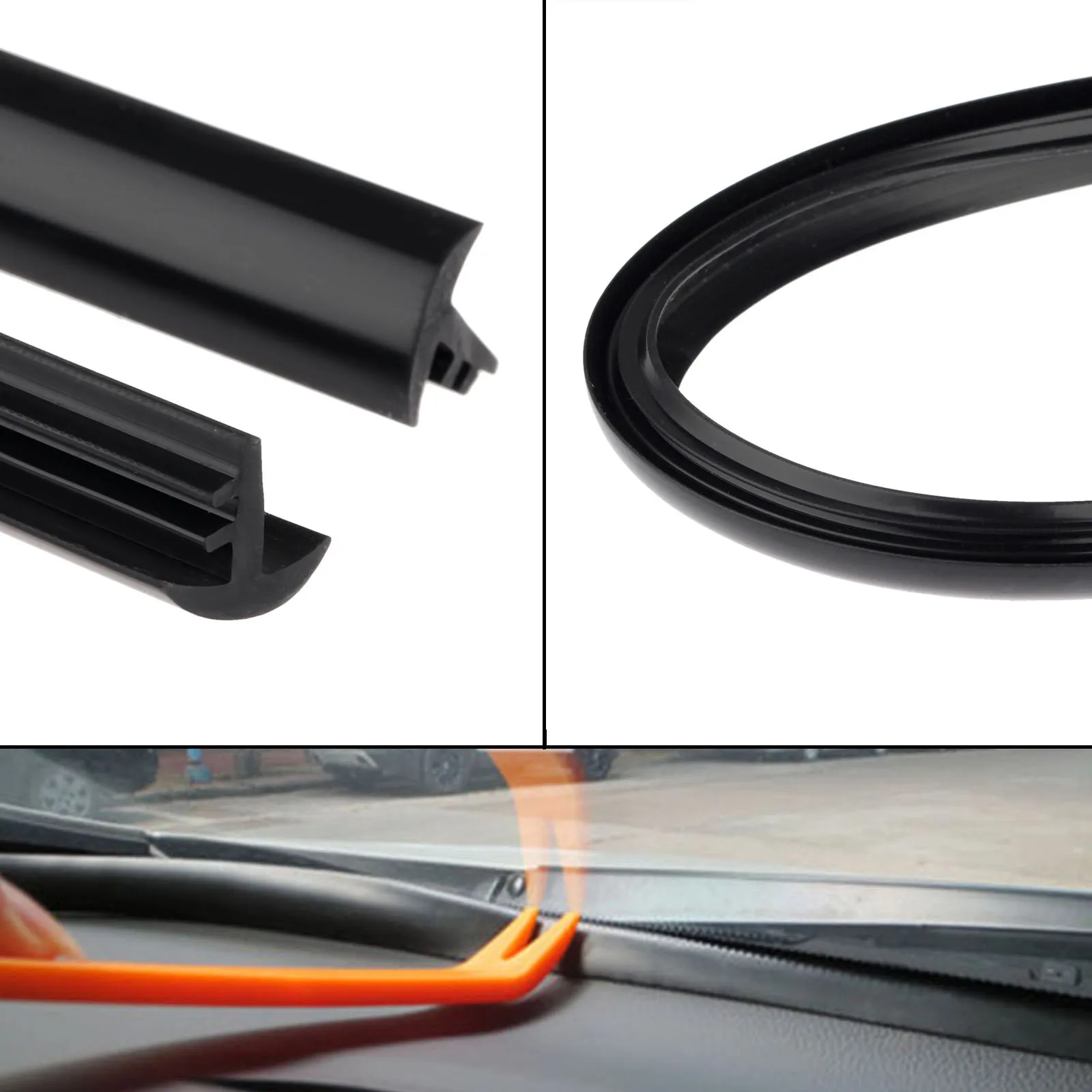Резиновое уплотнение для двери автомобиля 1 6 м|rubber seal strip|noise insulationsealing rubber strip |