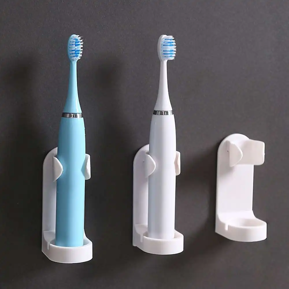 

5PCS Electric Toothbrush Holder Punch-Free Wall-Mounted Suction Wall Bathroom Shelf Wash Storage Supplies