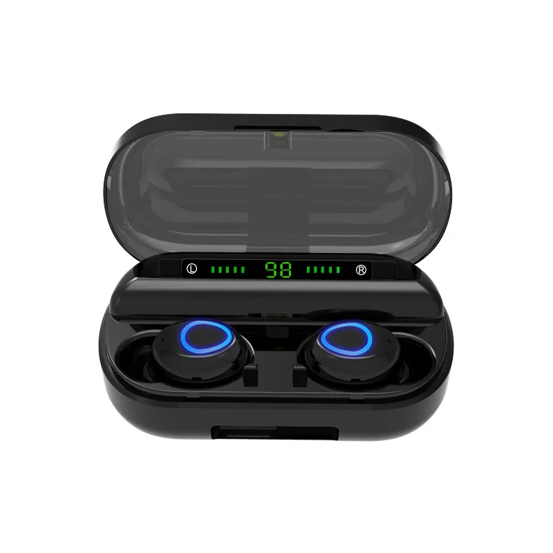 Bluetooth earphone wireless bluetooth headset charging box power band for smartphone stereo sound V10 | Электроника