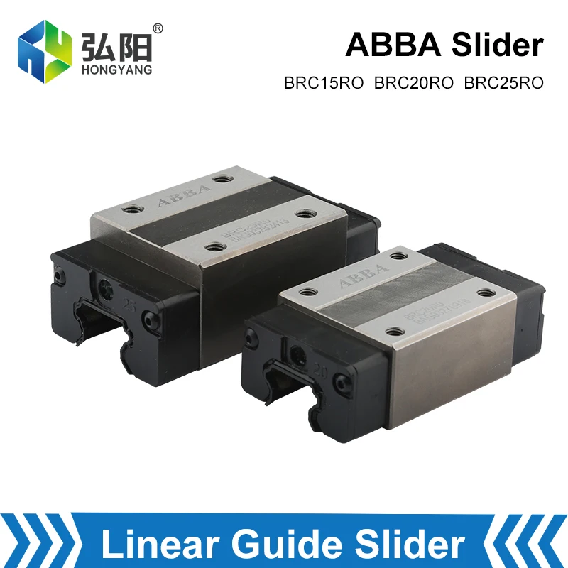 ABBA слайдер линейный направляющий подшипник BRC15RO BRC20RO BRC25RO CNC фрезерный станок 3D