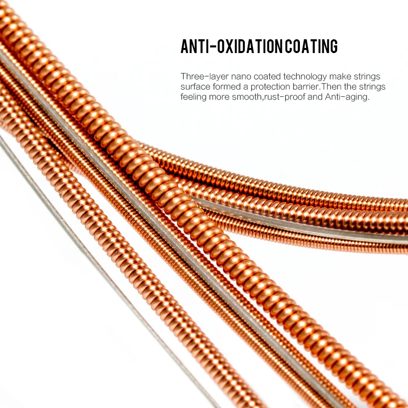 Струны для акустической гитары Orphee горячая Распродажа 6 шт./компл. SA струны