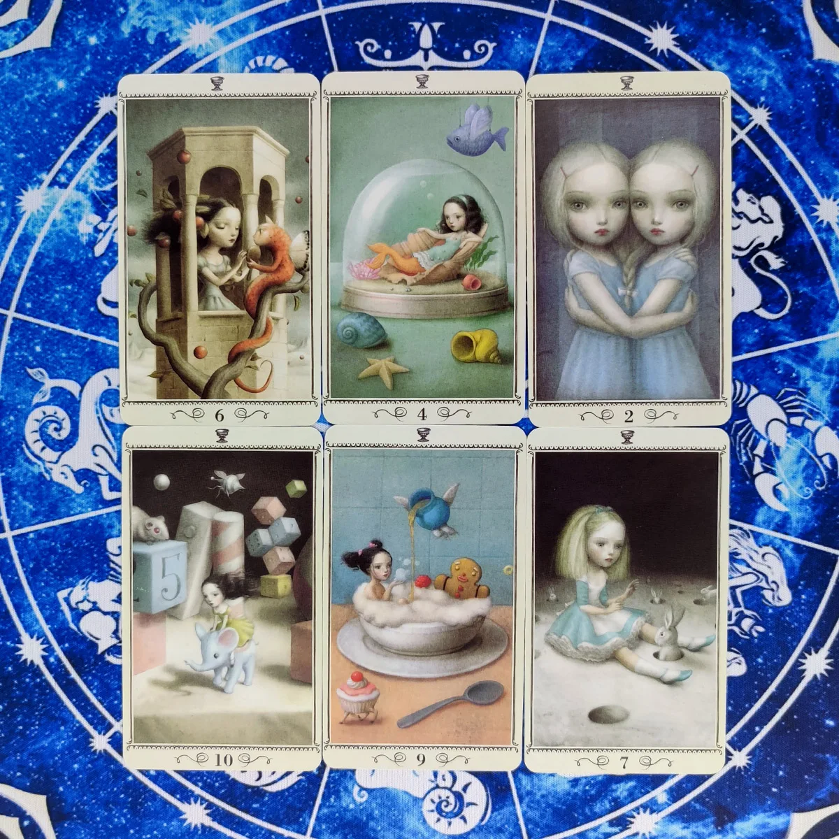 New Nicoletta Ceccoli Tarot Cards Divination Deck Entertainment Parties Board Game Support Drop Shipping 78Pcs/Box | Спорт и
