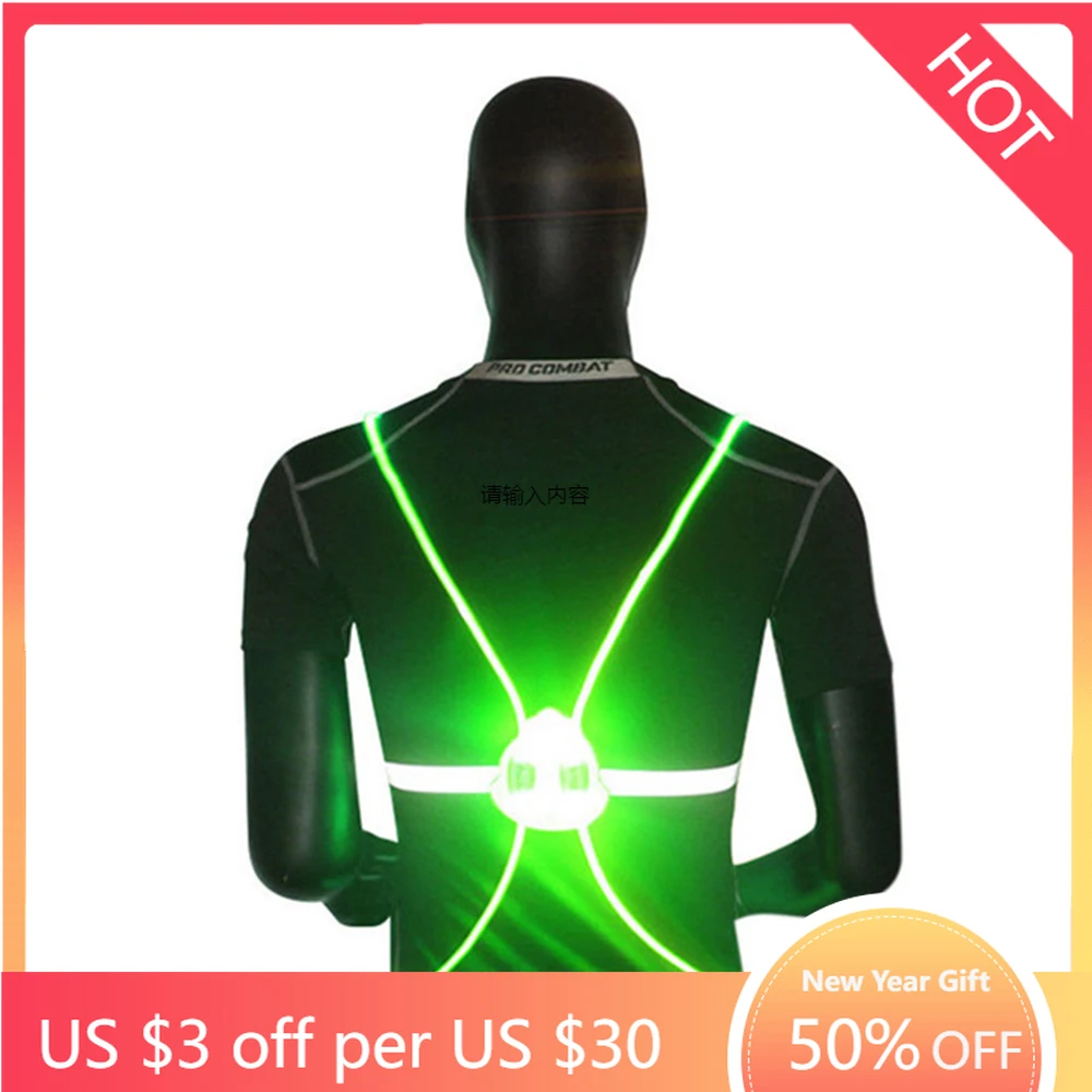 360 светоотражающий жилет для вождения со светодиодный Ной вспышкой высокая