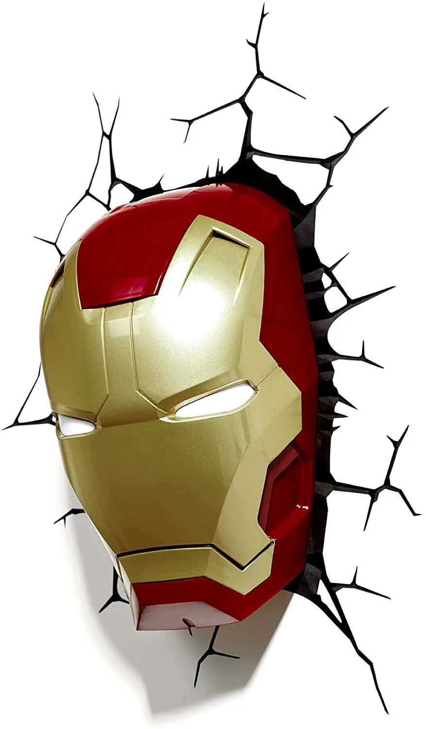 С принтами &quotMarvel" "Мстители Железный человек ручной 3D деко светильник