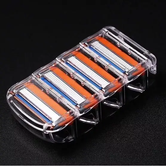 

4PCS/Lot Face Body Safety Razor Shaving Blades for Shaving Fusion Gillette Fusion Razors Men's Shaver One Blade Razor Blade