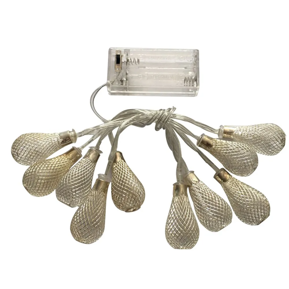 Iron Diamond Night Light The New Drop Battery String Children Bedroom Christmas Lamp Decoration | Дом и сад