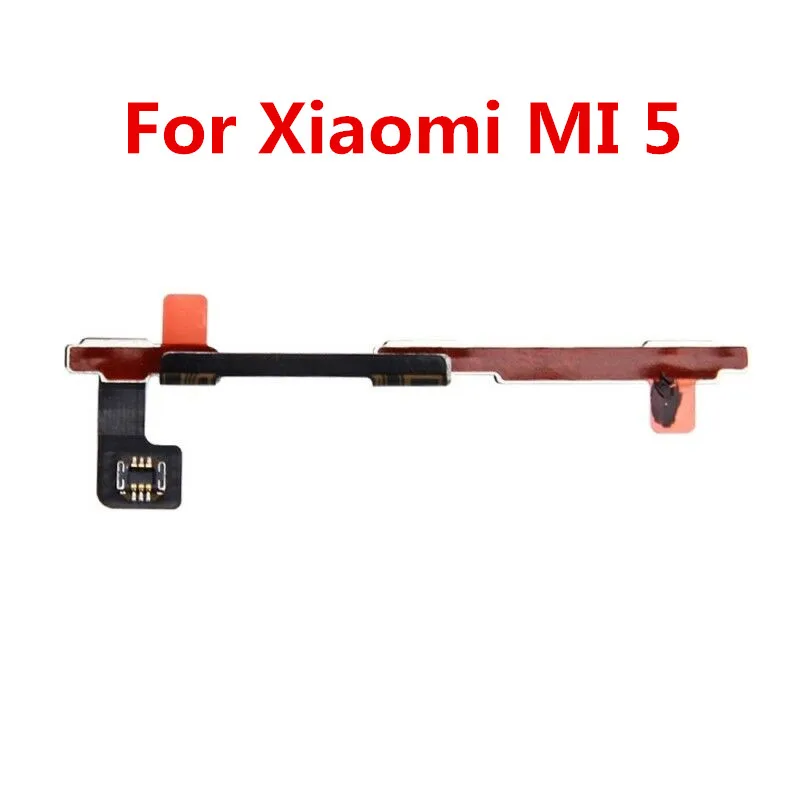 Кнопка питания и громкости гибкий кабель Замена для Xiaomi Mi 5 новая кнопка клавиша