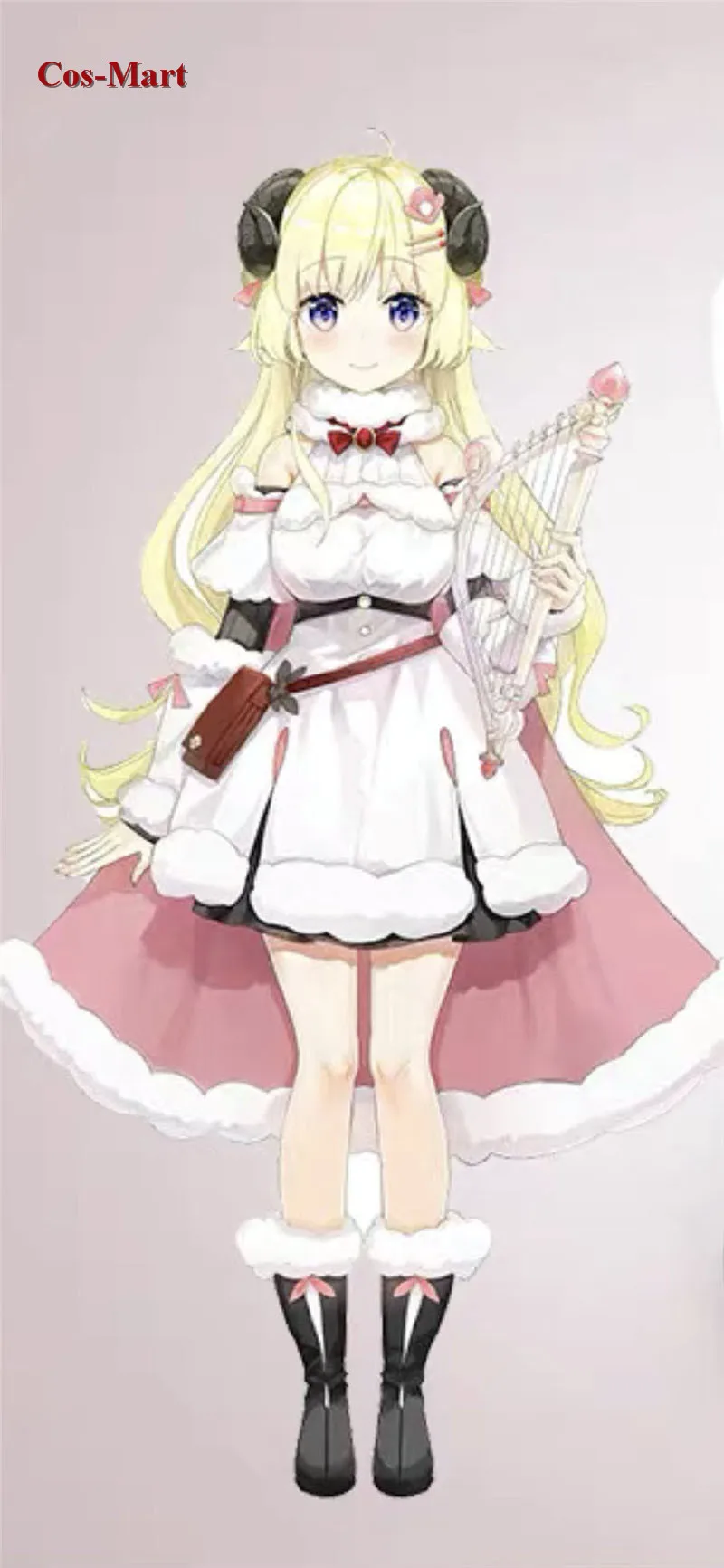 

Anime Vtuber Tsunomaki Watame Cosplay Costume Gorgeous Uniform Dress Female Activity Party Role Play Clothing Custom-Make Any