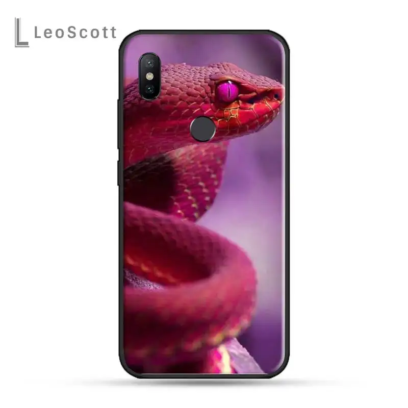 Чехол для телефона viper snake terror с изображением животных Xiaomi Redmi 4x5 plus 6A 7 7A 8 mi8 8lite 9 note 4