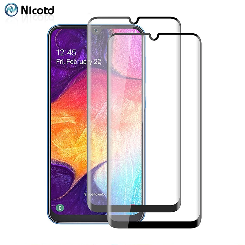

2 Pcs Tempered Glass For Samsung Galaxy A50 A30 M20 M30 Screen Protector For Galaxy A6 A8 2018 J4 J6 Plus on Samsung Galaxy S10e