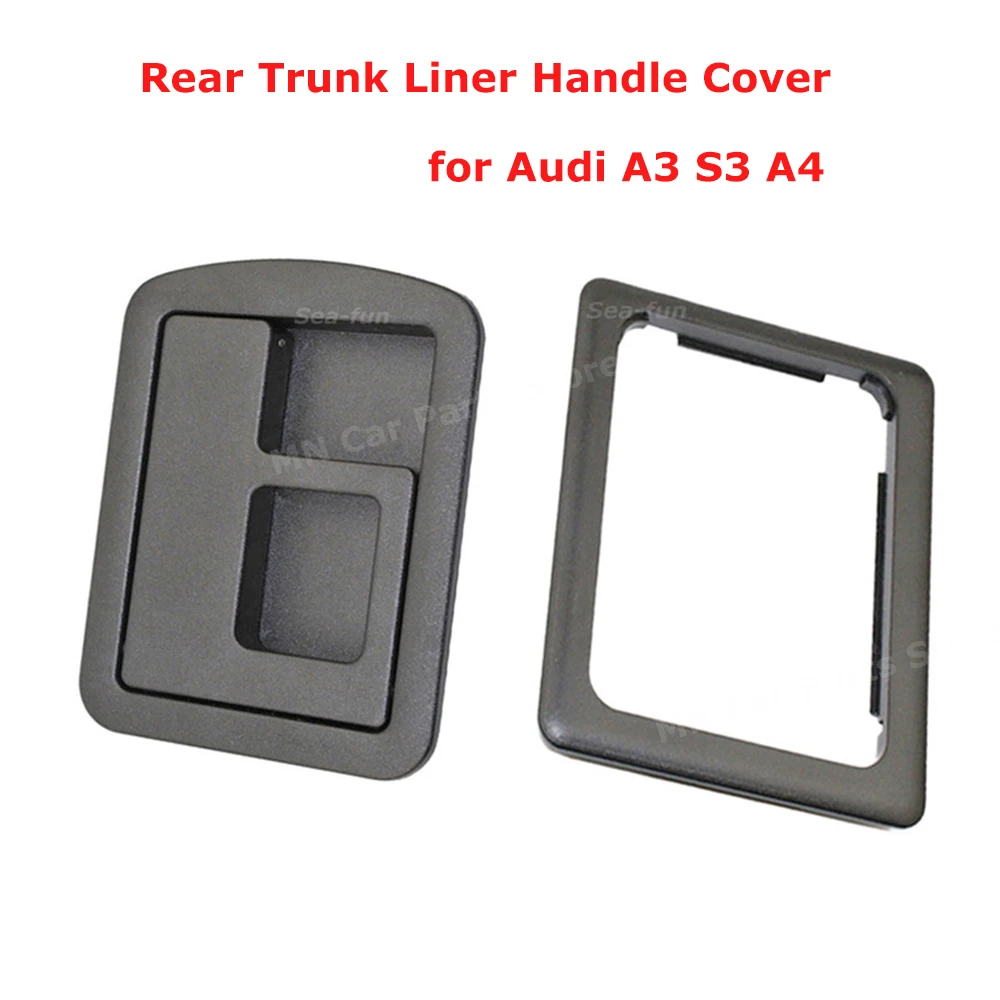 

8E5863627/8E5863638 Rear Trunk Liner Cargo Boot Carpet Handle Cover for Audi A3 S3 A4 B6 B7 B8 S4 A5 S5 A6 C6 C7 S6 A8