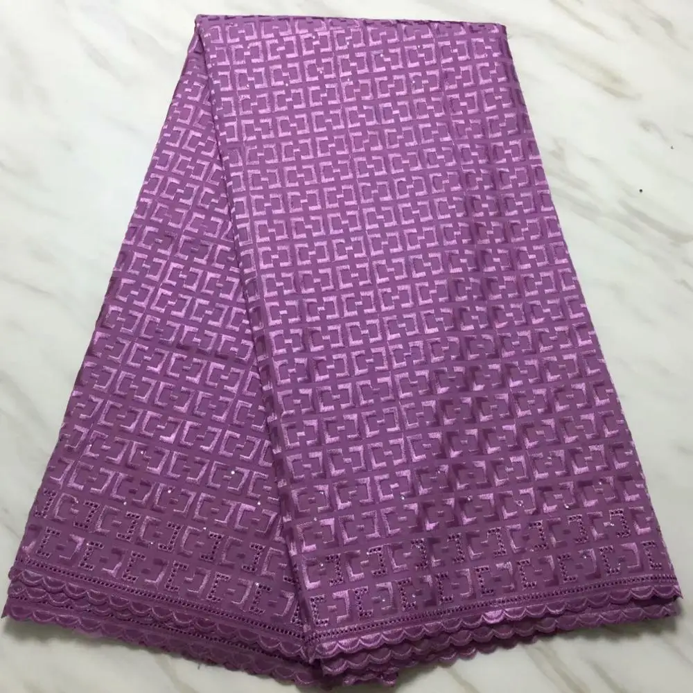 Best Selling Flower Soft Cotton Women Dress Swiss Voile Lace High Quality Embroidered Fabric DIY Trim Sewing African | Дом и сад