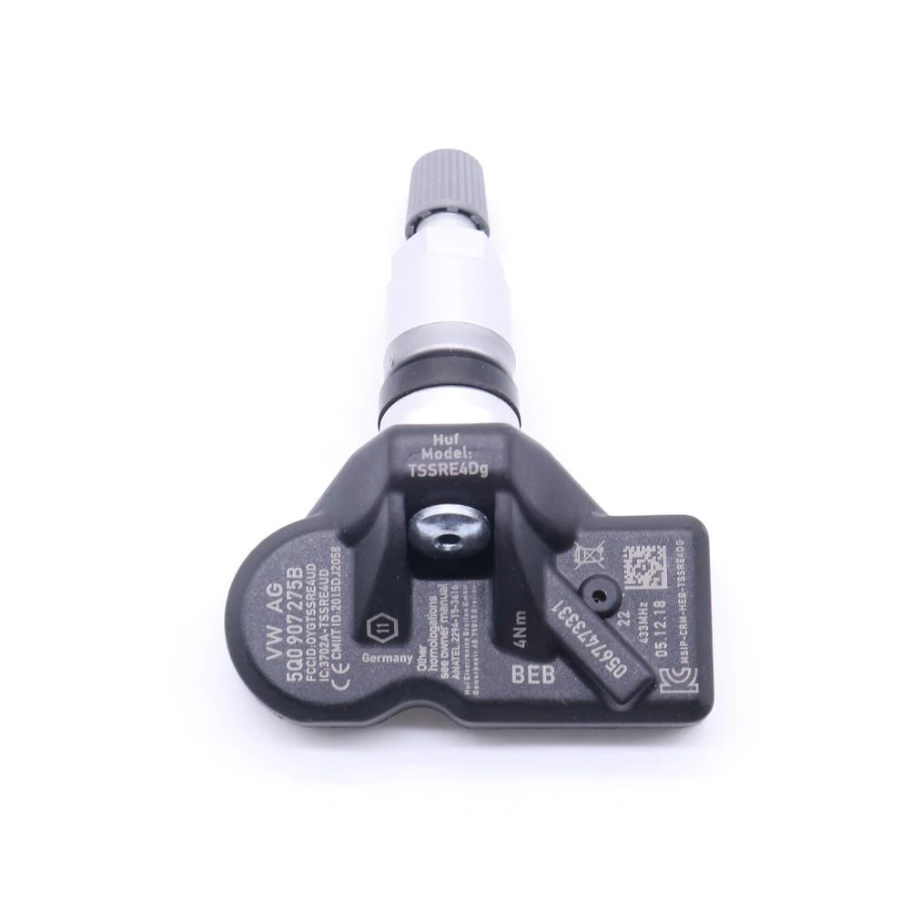 TPMS SENSOR FOR Audi A4 A5 A6 A8 Q5 Q7 Porsche Cayenne Volkswagen Tiguan Touran 433MHz CAR TIRE PRESSURE 5Q0907275 | Автомобили и