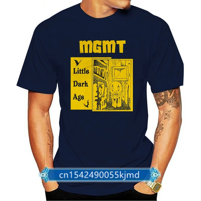 

Mgmt Litle Dark Age T-Shirt Size S-2Xl Black Color Digital Printed Tee Shirt